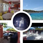 Charming House With Sea View In Potirna, Garden Vela Luka