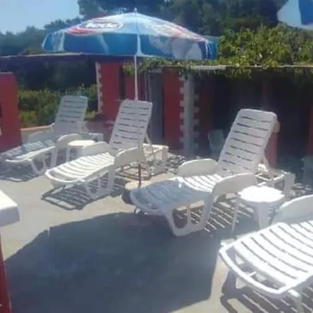 Charming House With Sea View In Potirna, Garden *